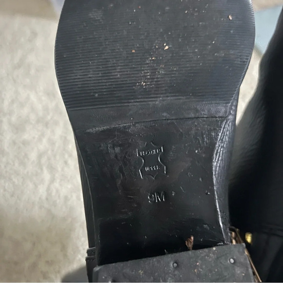 Tory Burch black riding boots - Picture 2 of 7